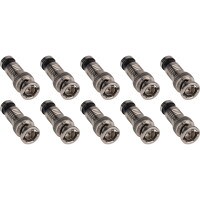BNC RG-59 Compression Connectors 10-Pack